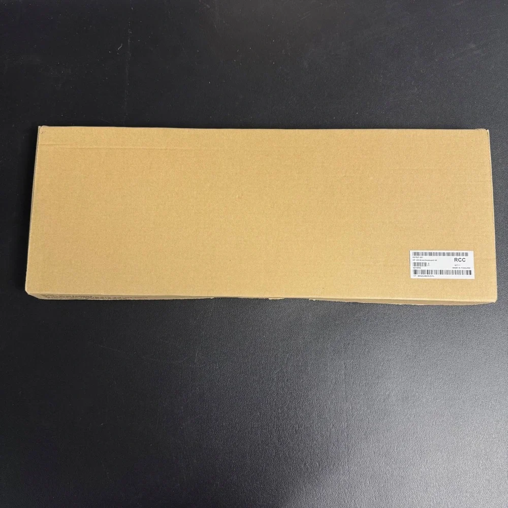 HP 125 Wired Keyboard US Black Full Size USB M27527-001 New